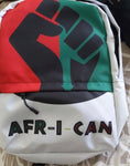 Afr-I-Can Black Fist Backpack