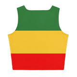 Rastafari Queen Crop Top