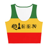 Rastafari Queen Crop Top