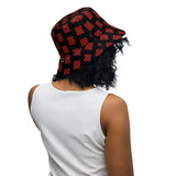 Dwennimmen/Angola Print Reversible bucket hat