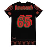 Juneteenth T-shirt Jersey dress
