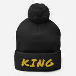 Pom-Pom King Beanie