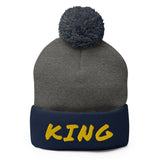 Pom-Pom King Beanie