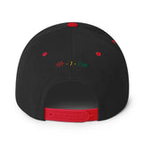 Black Fist Snapback Hat