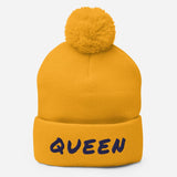 Pom-Pom Queen Beanie