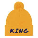 Pom-Pom King Beanie