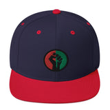 Black Fist Snapback Hat