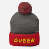 Pom-Pom Queen Beanie