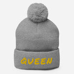 Pom-Pom Queen Beanie