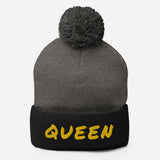 Pom-Pom Queen Beanie