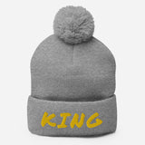 Pom-Pom King Beanie