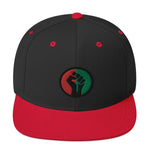 Black Fist Snapback Hat