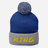 Pom-Pom King Beanie