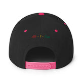 Black Fist Snapback Hat