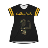 Soldier Sista T-Shirt Jersey Dress