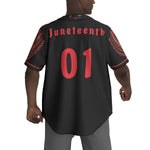 Men's Juneteenth Baseball Jersey