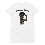 Organic cotton Soldier Sista T-shirt dress